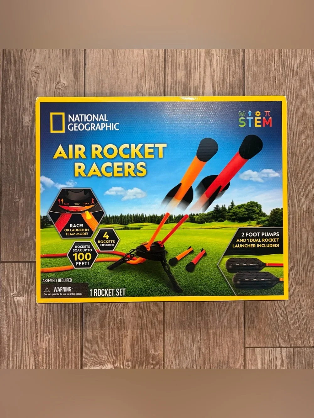 Air Rocket Racers Science Educational National Geographic Stem Back to School